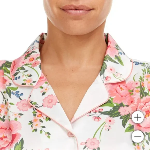 Flora Nikrooz Satin Pajamas Set - Picture 2 of 6